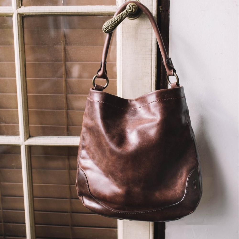 [Frye] Melissa Hobo NWT in Cognac